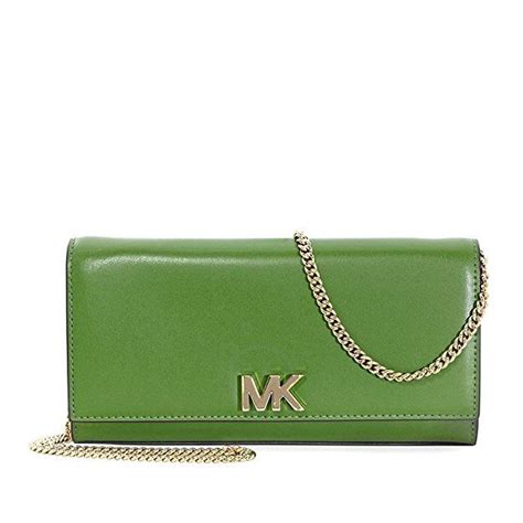 michael kors mott geldbörse|Mott Leather Chain Wallet .